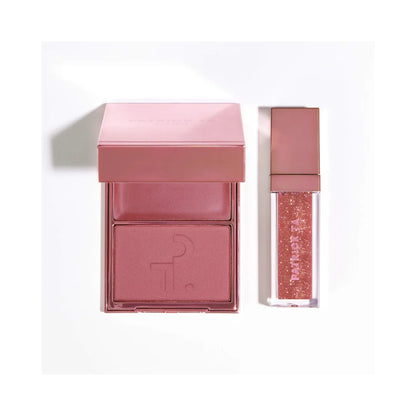PATRICK TA Patrick's Glow and Gloss Set: Major Headlines Blush Duo and Lip Gloss Set
