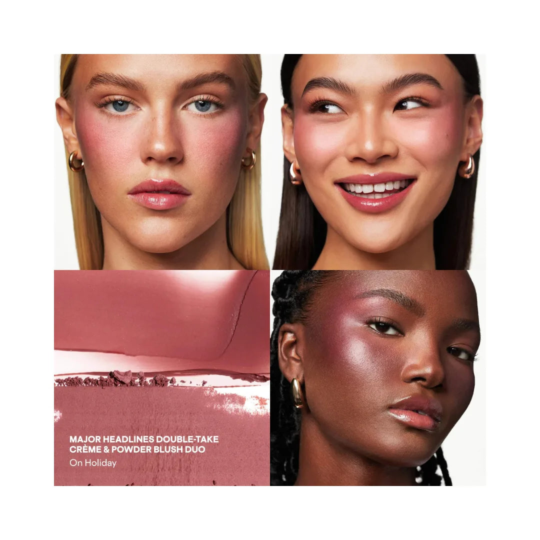 PATRICK TA Patrick's Glow and Gloss Set: Major Headlines Blush Duo and Lip Gloss Set