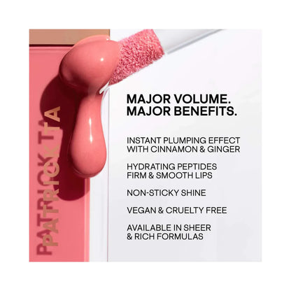 PATRICK TA Major Volume Plumping Lip Gloss