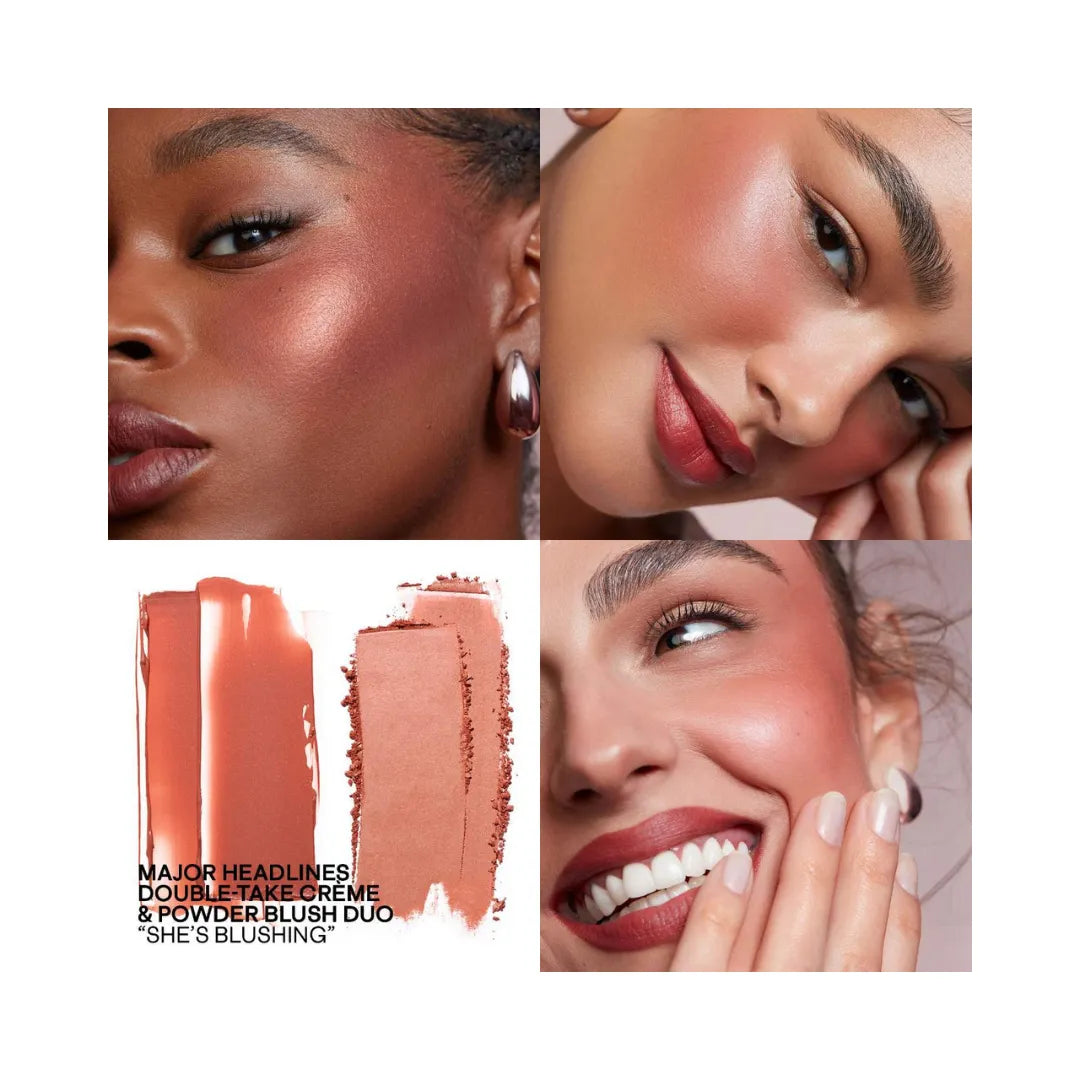 PATRICK TA Major Headlines Double-Take Crème & Powder Blush Duo