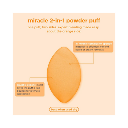 REAL TECHNIQUES Miracle 2-In-1 Powder Puff Duo