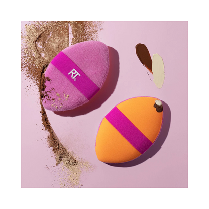REAL TECHNIQUES Miracle 2-In-1 Powder Puff Duo