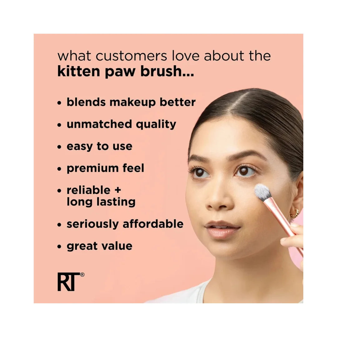 REAL TECHNIQUES Kitten Paw Concealer Brush