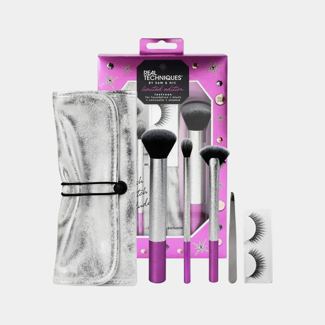 REAL TECHNIQUES Lustrous Brush Set