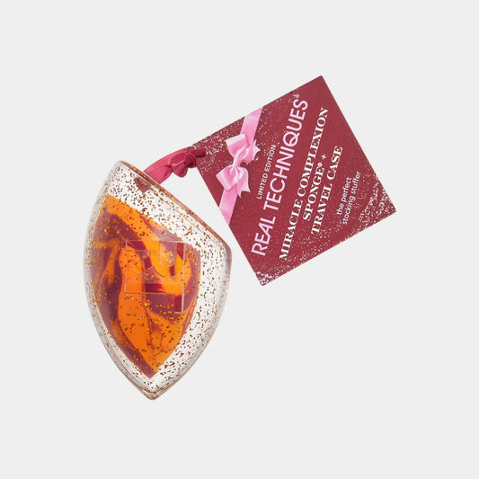REAL TECHNIQUES Miracle Complexion Sponge + Travel Case Ornament