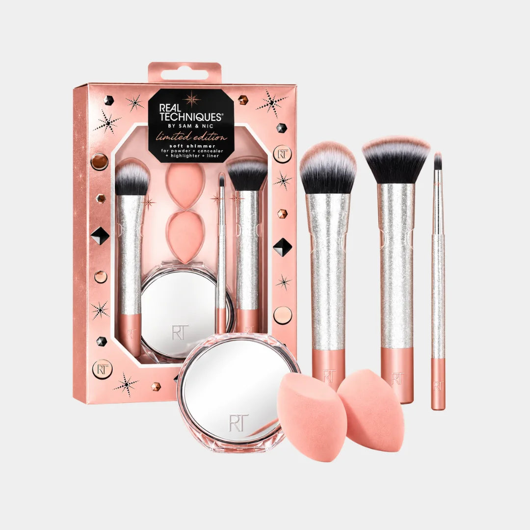 REAL TECHNIQUES Soft Shimmer Brush Set