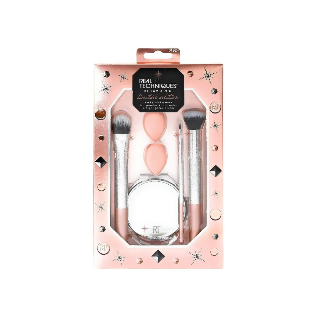 REAL TECHNIQUES Soft Shimmer Brush Set