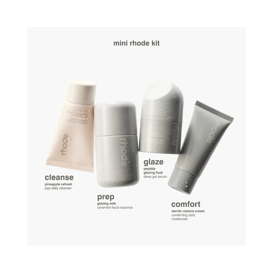 RHODE Mini Rhode Kit Glazed Skincare Essentials