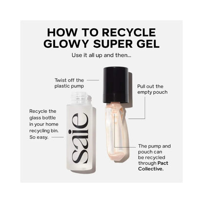SAIE Glowy Super Gel Lightweight Dewy Multipurpose Illuminator