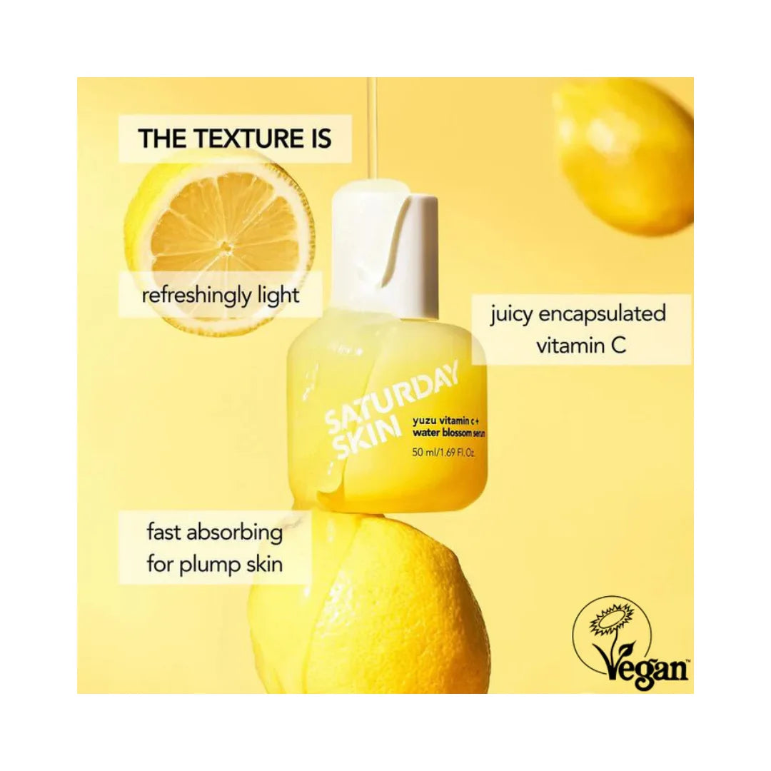 SATURDAY SKIN Yuzu Vitamin C + Water Blossom Serum