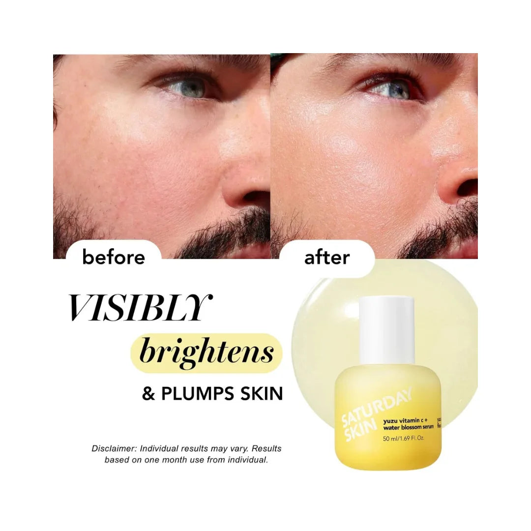 SATURDAY SKIN Yuzu Vitamin C + Water Blossom Serum