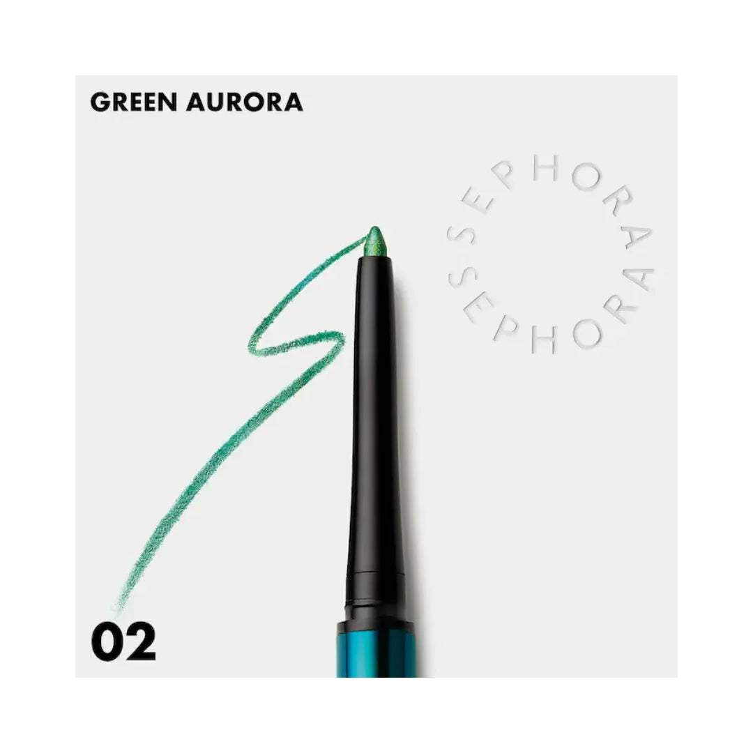 SEPHORA COLLECTION 12h Colorful Special Effects Multichrome Retractable Eyeliner - Green Aurora