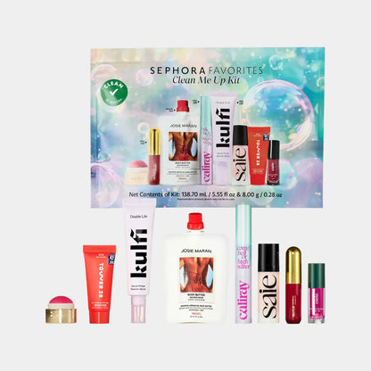 SEPHORA FAVORITES Clean Me Up Kit Makeup Value Set