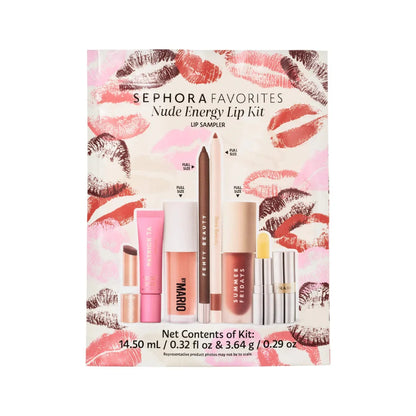 SEPHORA FAVORITES Nude Energy Lip Kit Makeup Set