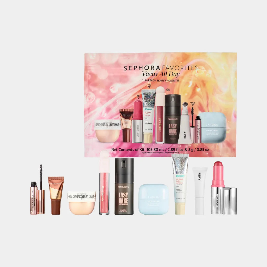 SEPHORA FAVORITES Vacay All Day Makeup and Skincare Value Set