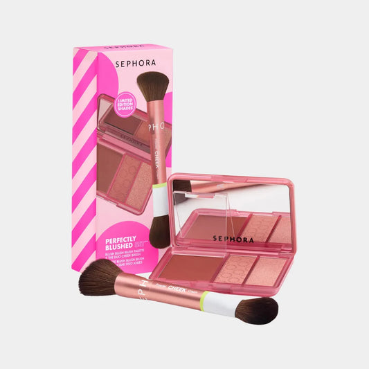 SEPHORA COLLECTION Perfectly Blushed Makeup Blush and Brush Set