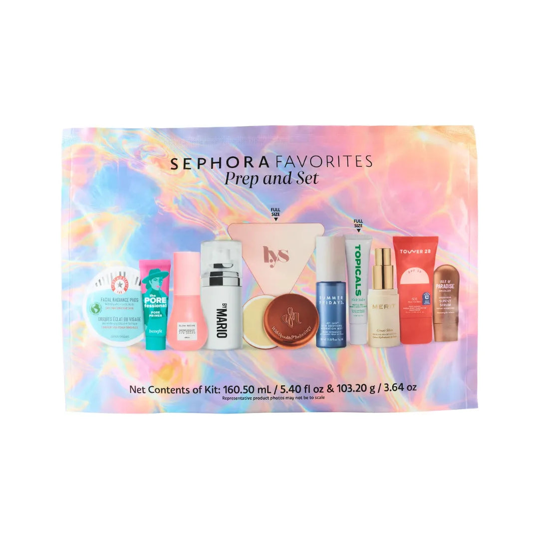 SEPHORA FAVORITES Prep & Set Makeup and Skincare Value Set