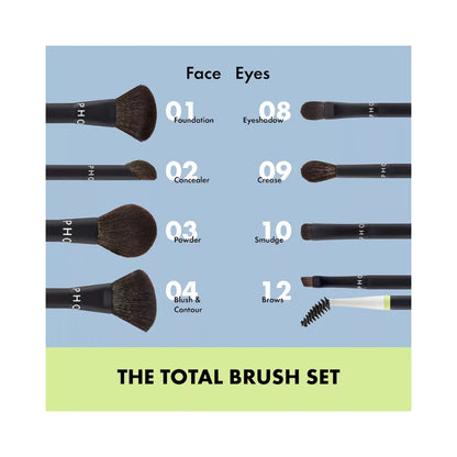 SEPHORA COLLECTION The Total Brush Set