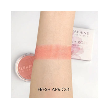 SERAPHINE BOTANICALS Tea + Rose - Streak-Free Satin Blush