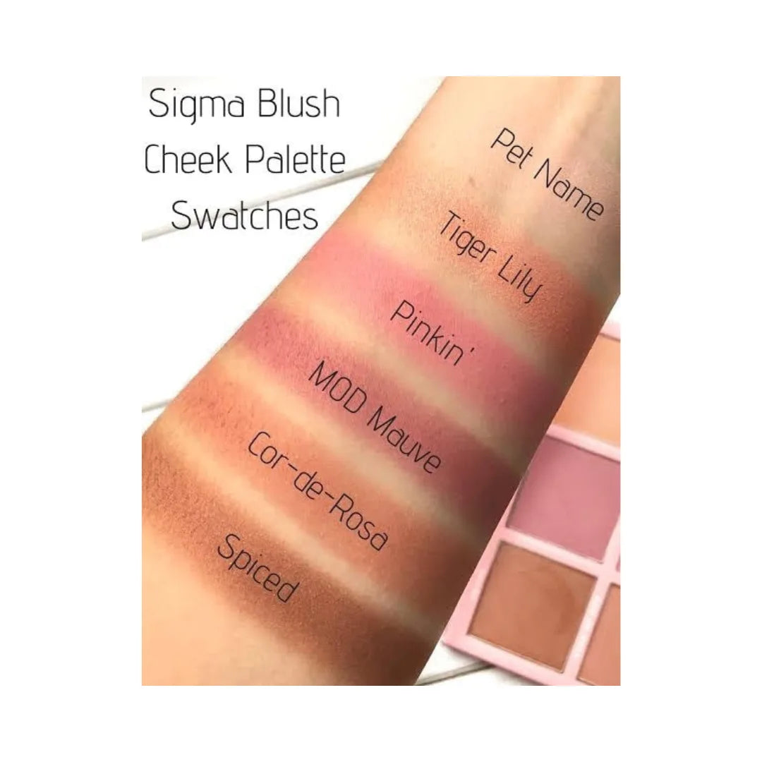 SIGMA Blush Cheek Palette