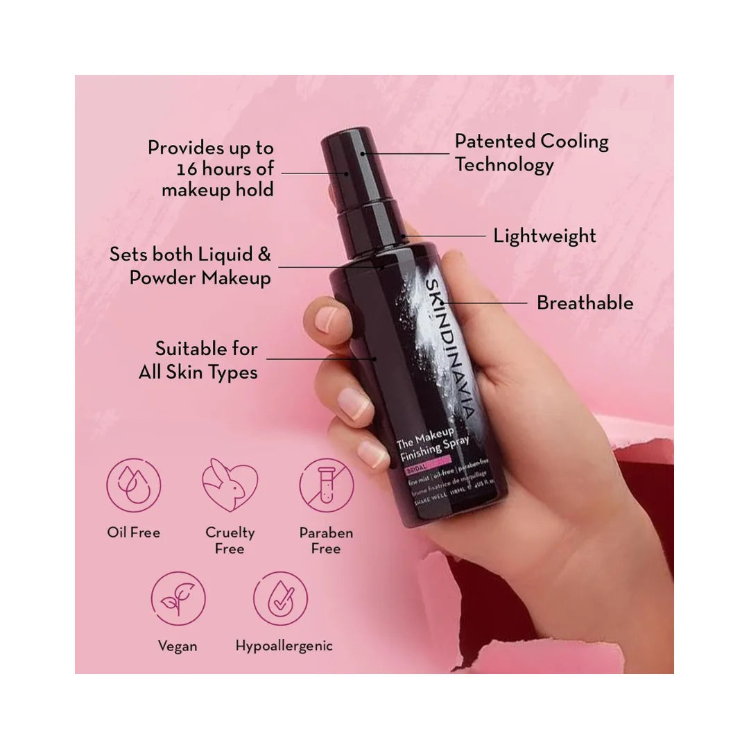 SKINDINAVIA The Makeup Finishing Spray – Bridal Formula