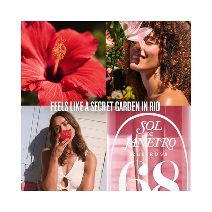 SOL DE JANEIRO 2 Mini Size Perfume Mists with Pink Pouch
