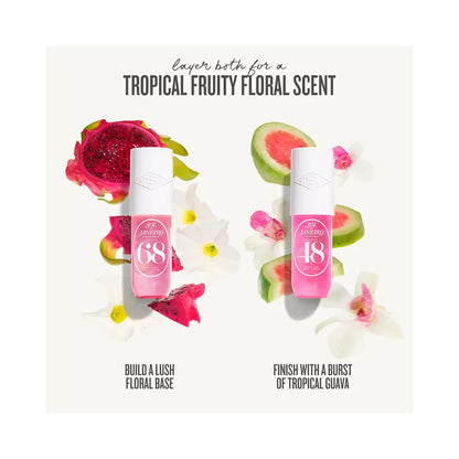 SOL DE JANEIRO 2 Mini Size Perfume Mists with Pink Pouch