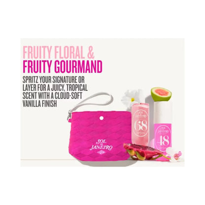 SOL DE JANEIRO 2 Mini Size Perfume Mists with Pink Pouch