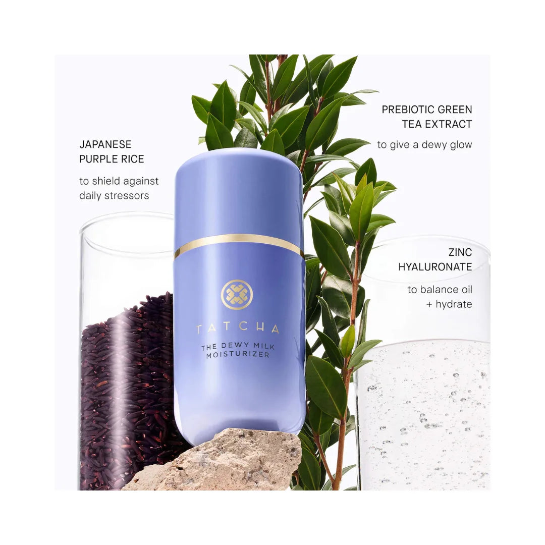 TATCHA The Dewy Milk Lightweight Plumping and Hydrating Moisturizer