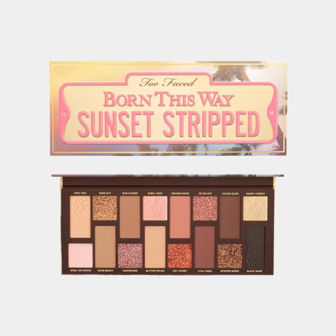 TOO FACED Born This Way Sunset Stripped Eyeshadow Palette
