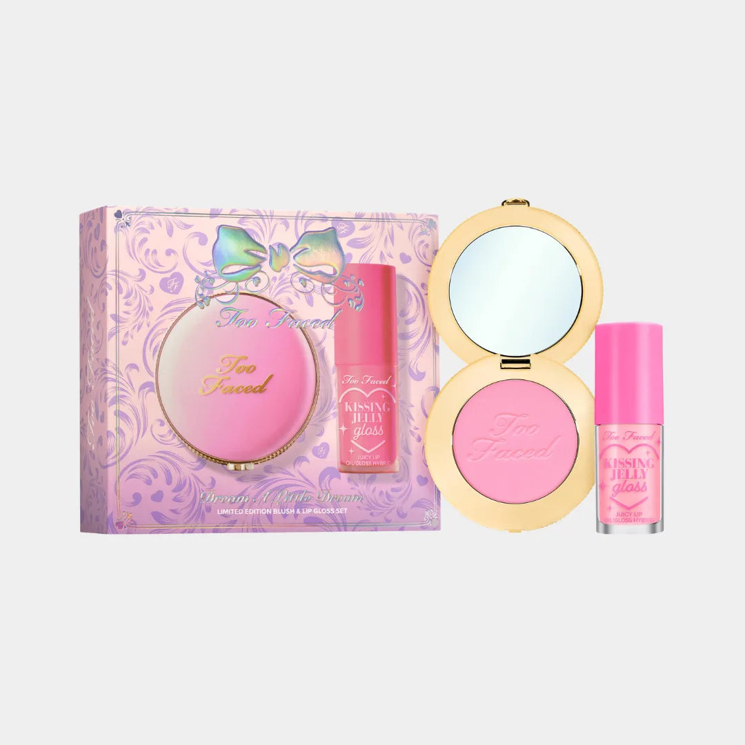 TOO FACED Dream A Little Dream: Blush & Lip Gloss Set