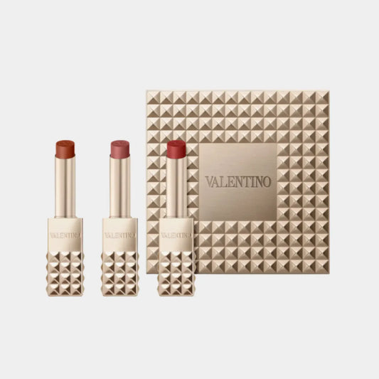 VALENTINO Spike Valentino Buttery Matte Refillable Lipstick Trio