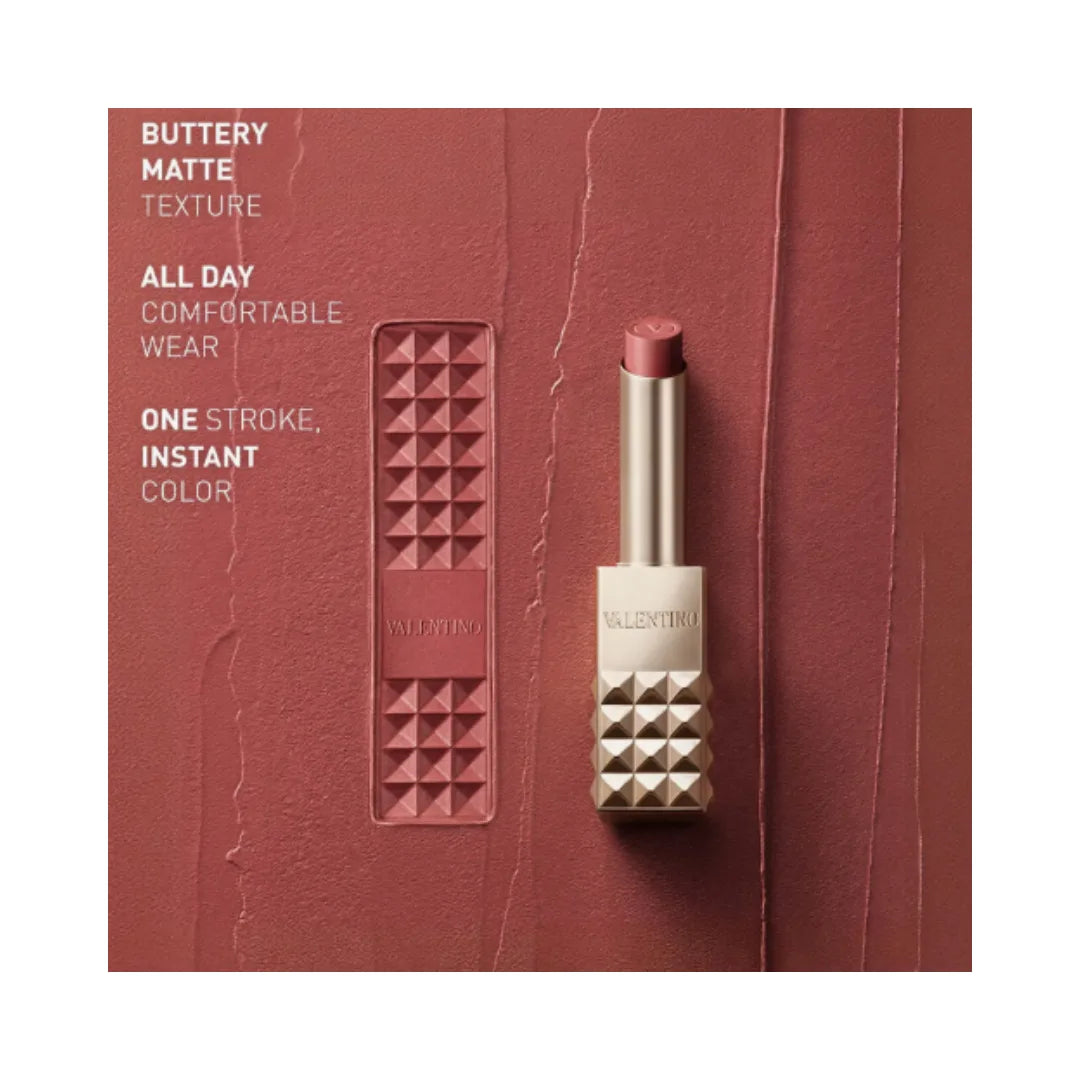 VALENTINO Spike Valentino Buttery Matte Refillable Lipstick Trio