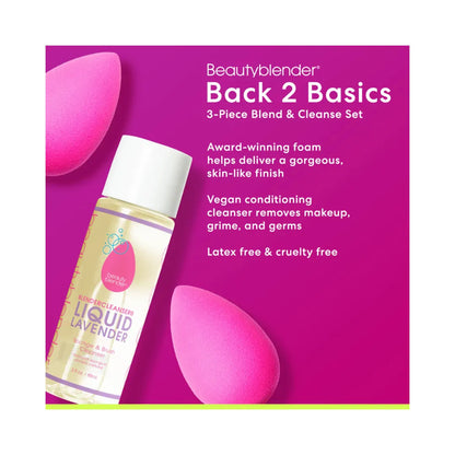 BEAUTYBLENDER Back 2 Basics 3-Piece Blend & Cleanse Set