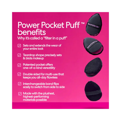 BEAUTYBLENDER Midnight Blend & Blur 3-Piece Travel Set