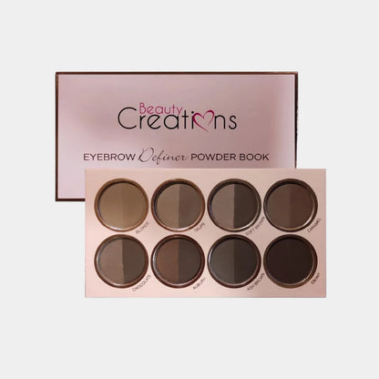 BEAUTY CREATIONS Eyebrow Definer Powder Book