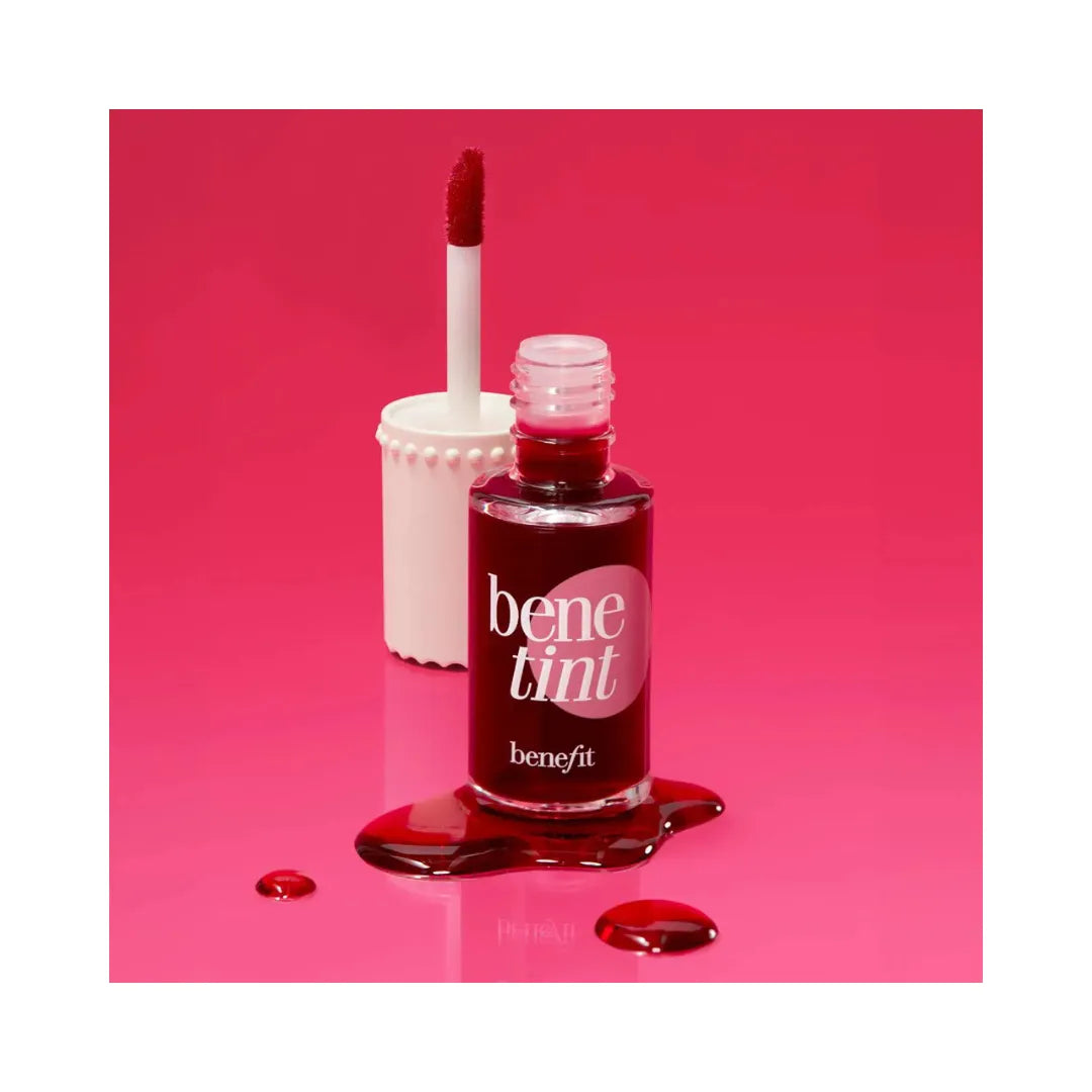BENEFIT COSMETICS Benetint Liquid Lip + Cheek Blush Stain