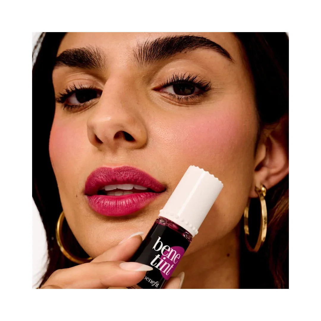 BENEFIT COSMETICS Benetint Liquid Lip + Cheek Blush Stain - Raspberry