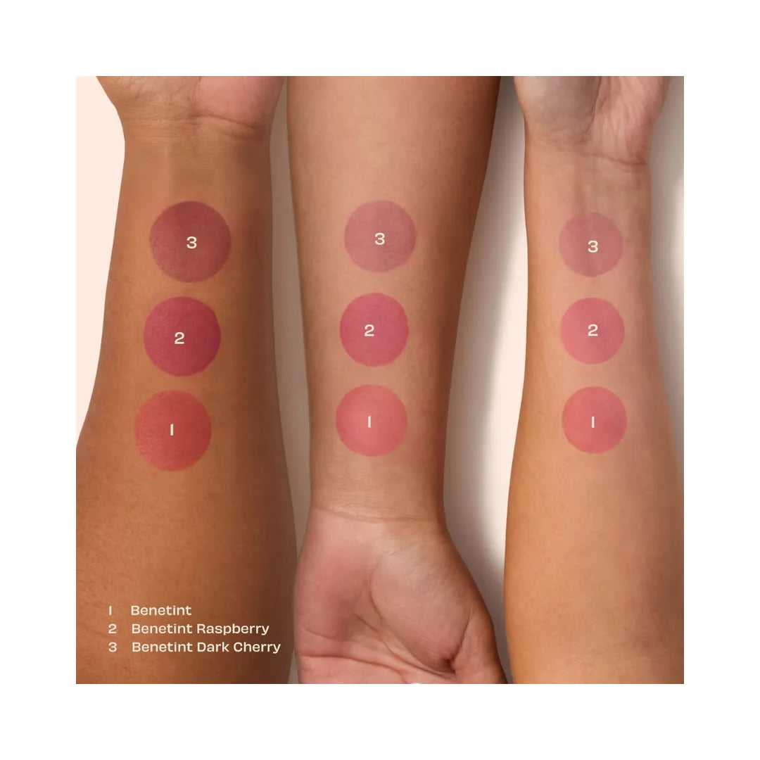 BENEFIT COSMETICS Benetint Liquid Lip + Cheek Blush Stain - Raspberry