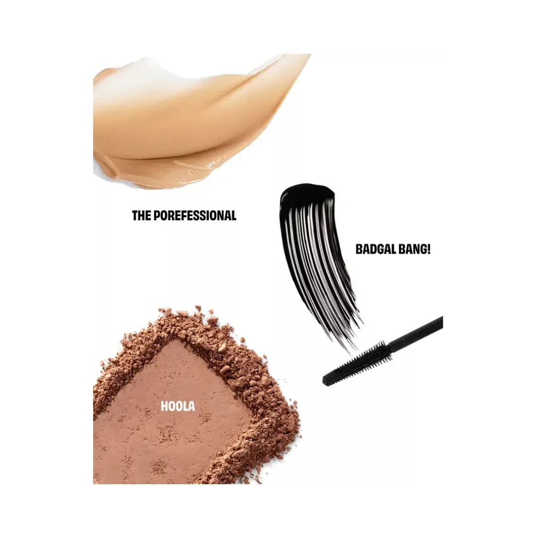 BENEFIT COSMETICS BADgal Energy Mascara, Primer & Bronzer Set