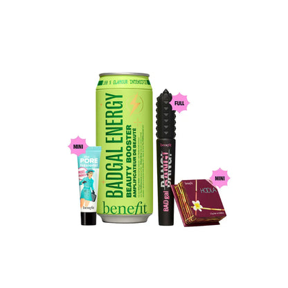 BENEFIT COSMETICS BADgal Energy Mascara, Primer & Bronzer Set