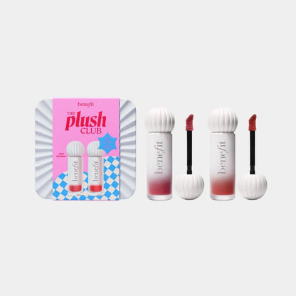 BENEFIT COSMETICS The Plush Club Moisturizing Matte Lip Tint Duo