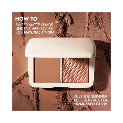 COVERFX Monochromatic Bronzer Duo