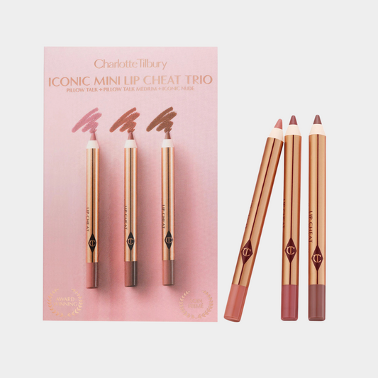 CHARLOTTE TILBURY Mini Iconic Lip Cheat Lip Liner Trio