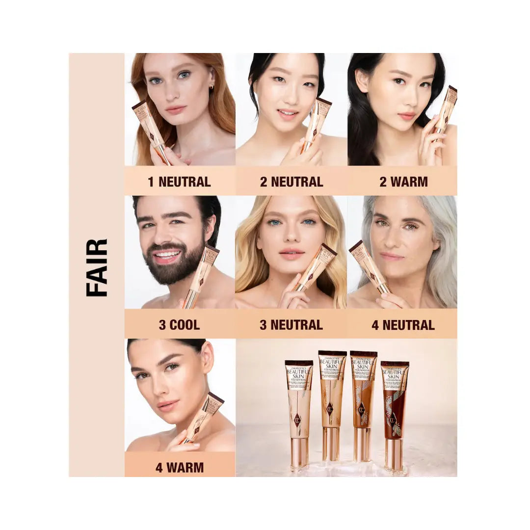 CHARLOTTE TILBURY Beautiful Skin Medium Coverage Liquid Foundation