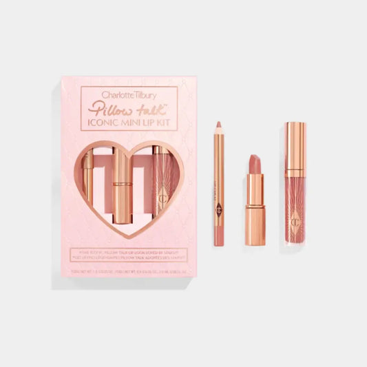 CHARLOTTE TILBURY Pillow Talk Iconic Mini Lip Kit