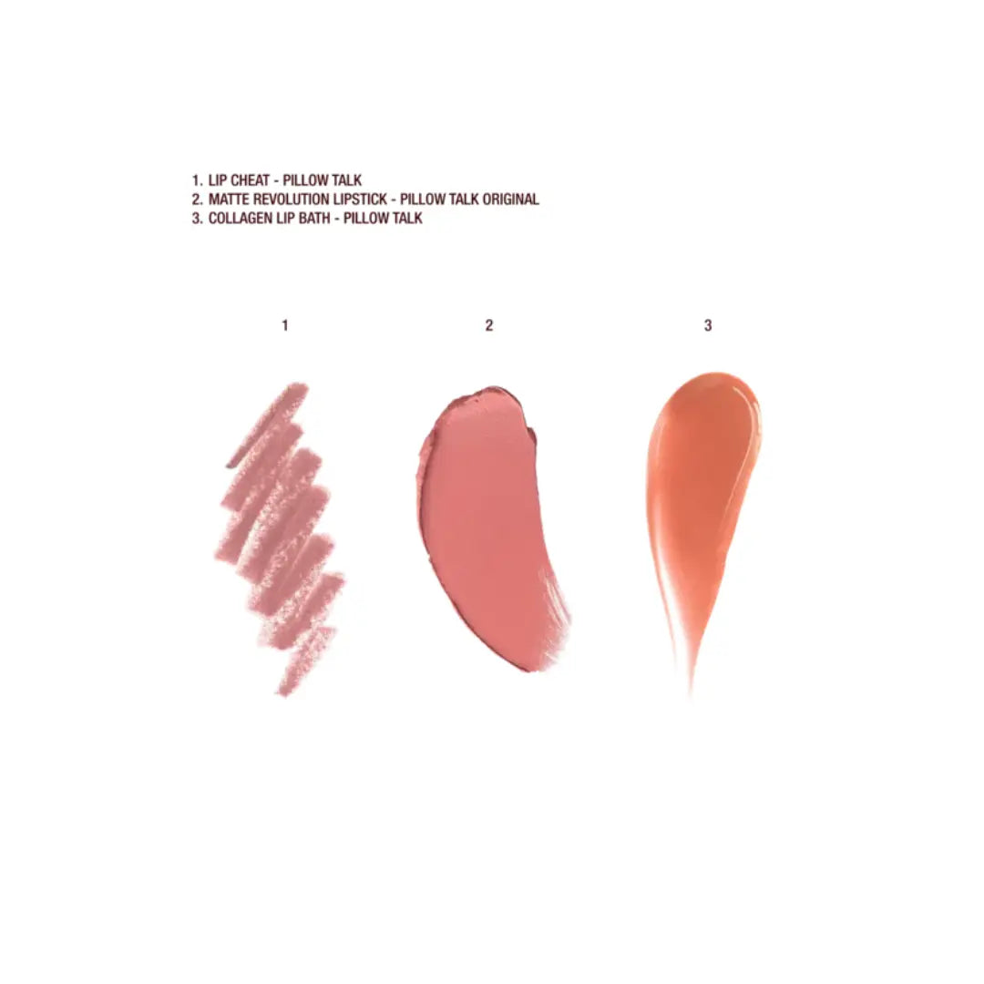 CHARLOTTE TILBURY Pillow Talk Iconic Mini Lip Kit