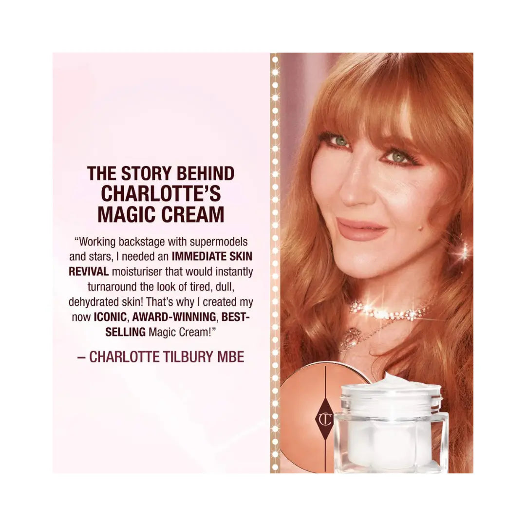 CHARLOTTE TILBURY Magic Cream Anti-Aging Moisturizer with Hyaluronic Acid