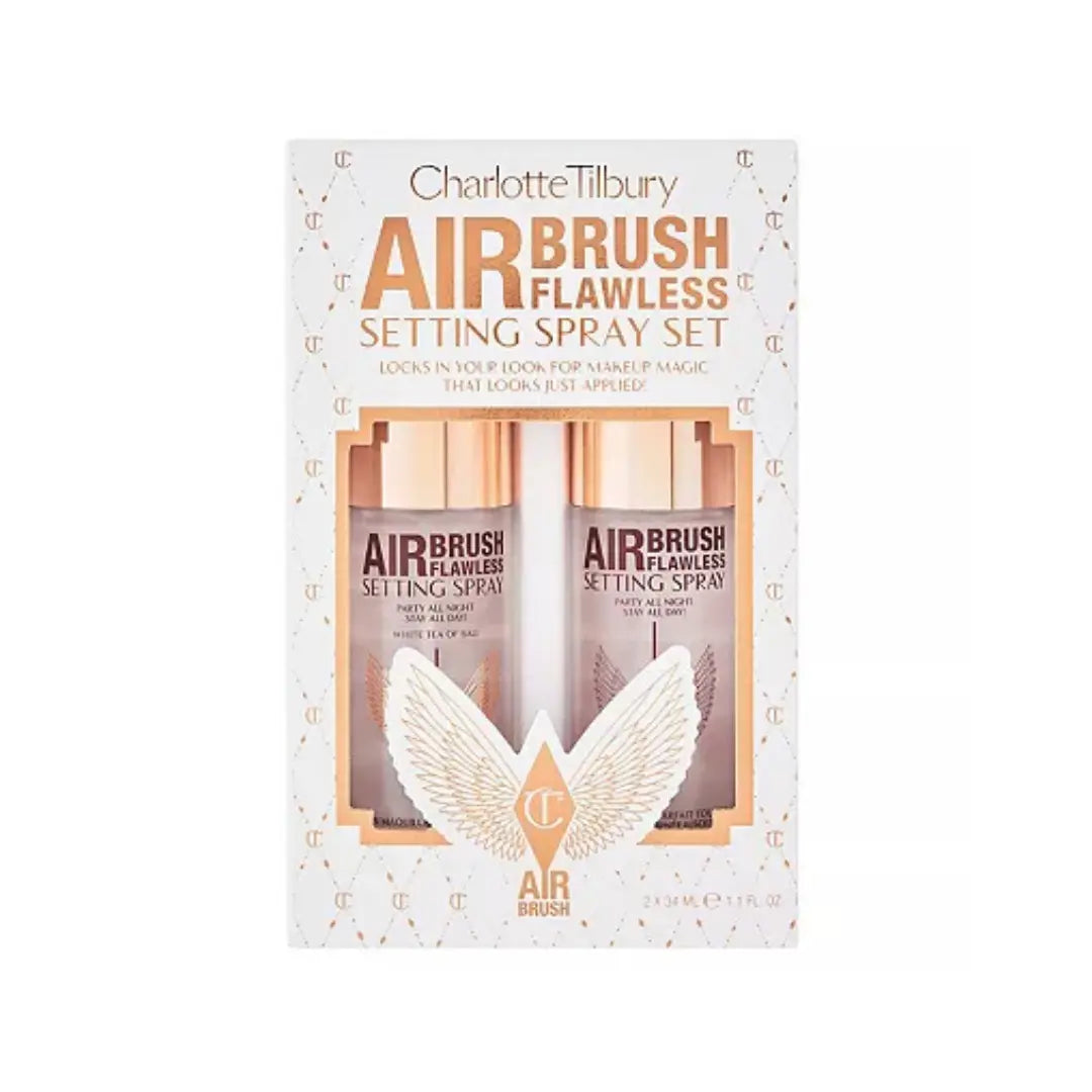 CHARLOTTE TILBURY  Mini Airbrush Flawless Setting Spray Duo