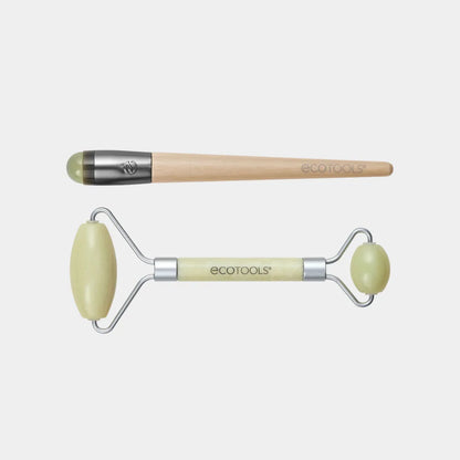 ECOTOOLS Jade Facial Roller and Eye Roller Duo